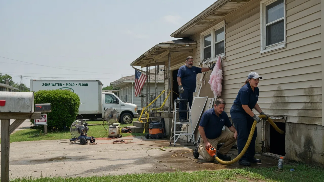 Water Damage Repair in Ogden, KS near me